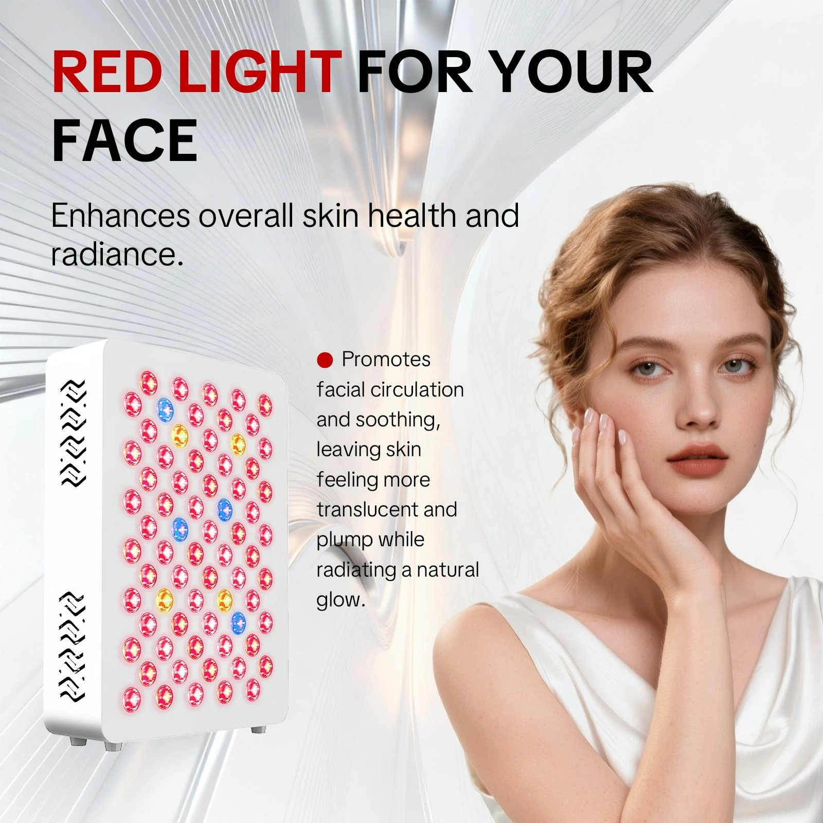 T70 9-Wavelength Red Light Therapy Panel