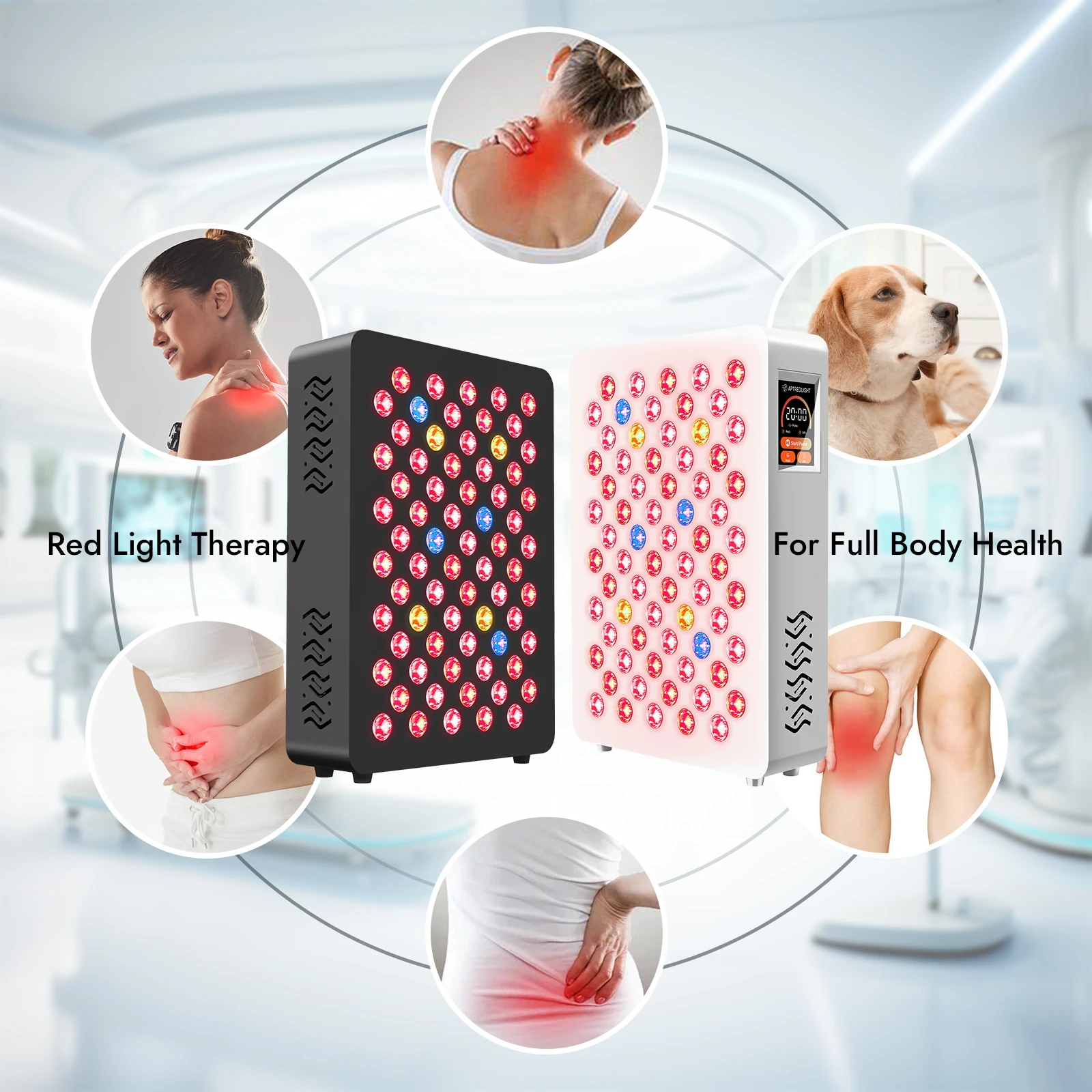 T70 9-Wavelength Red Light Therapy Panel