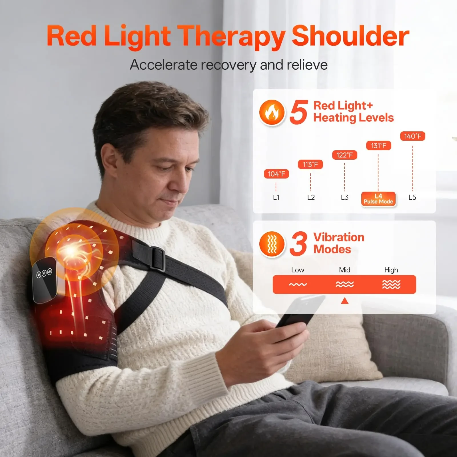 LED Red Light Therapy Belt 8
