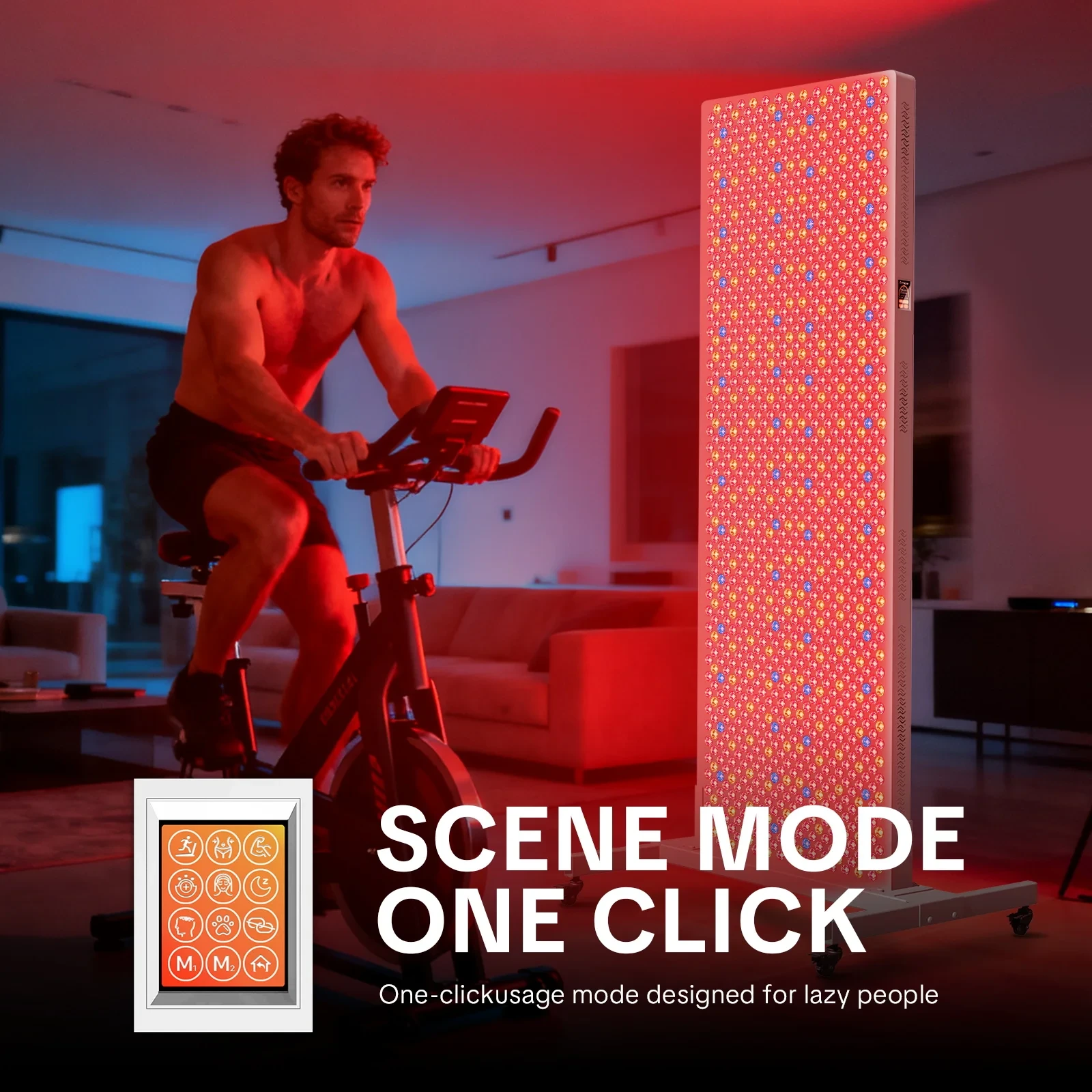 T1260 Pro 9-Wavelength Red Light Therapy Panel
