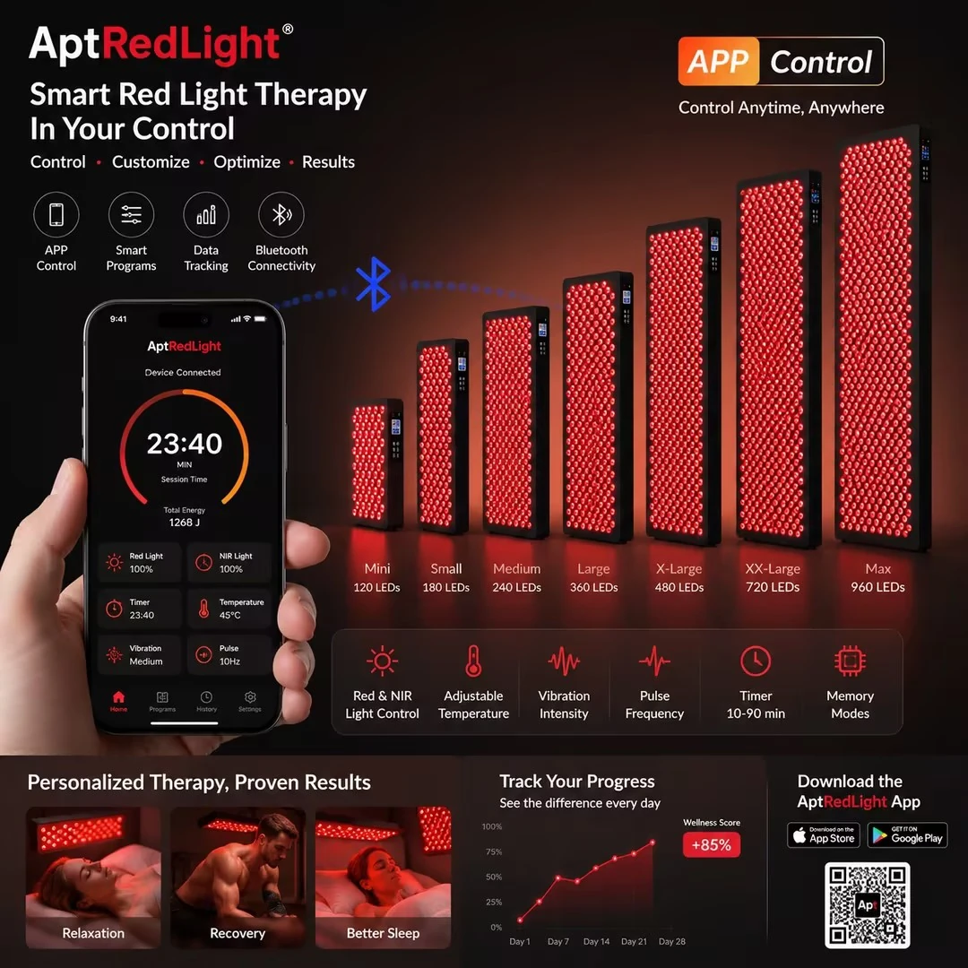 M Series APP-Controlled LED Light Therapy Panel