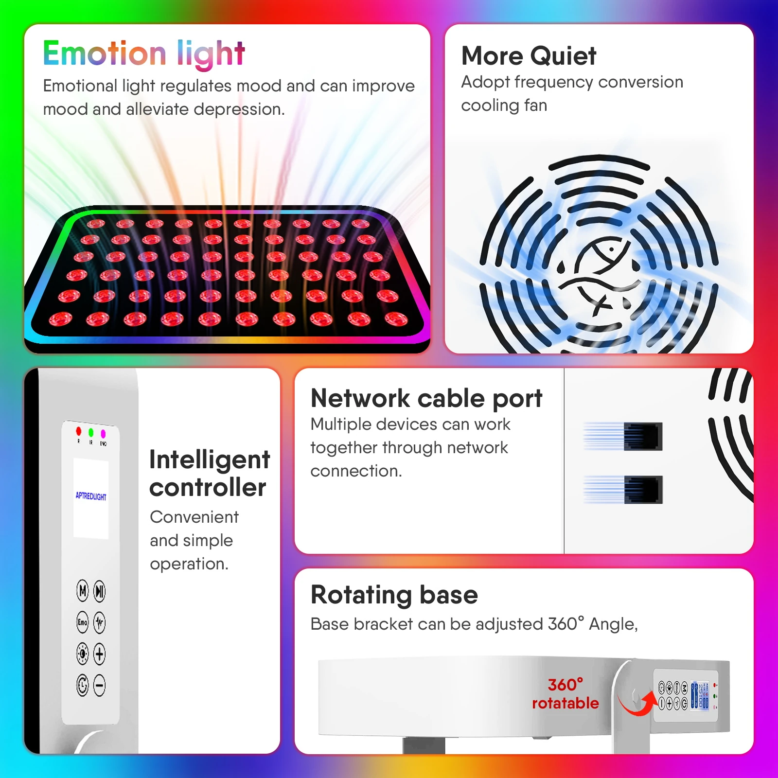 K300 LED Light Therapy Panel