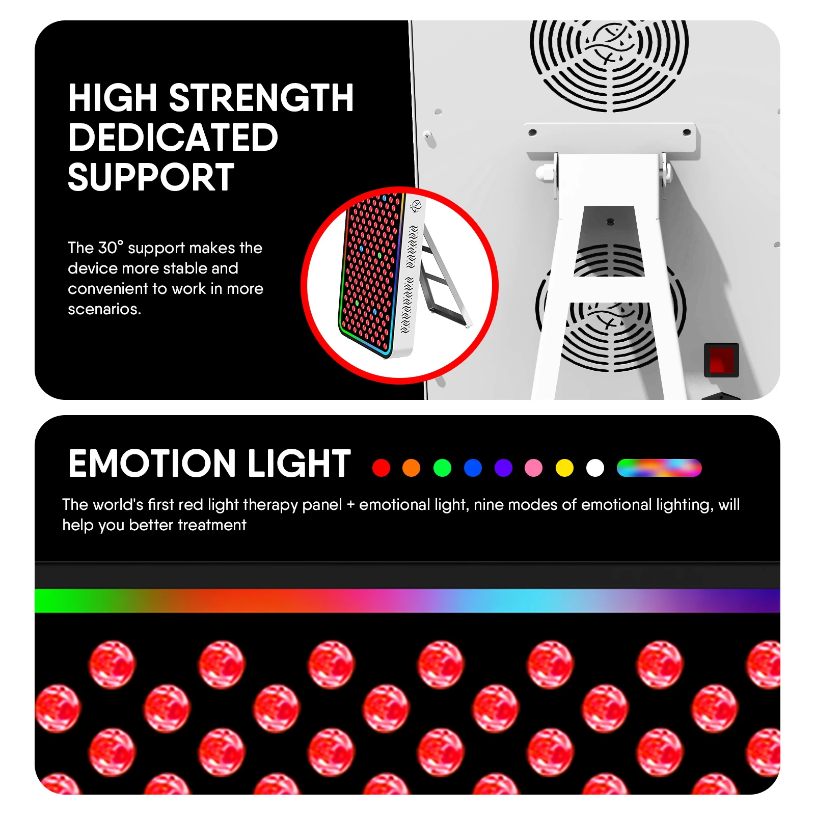 K300 LED Light Therapy Panel