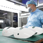 LED mask assembly inspection at CANTOPLED factory