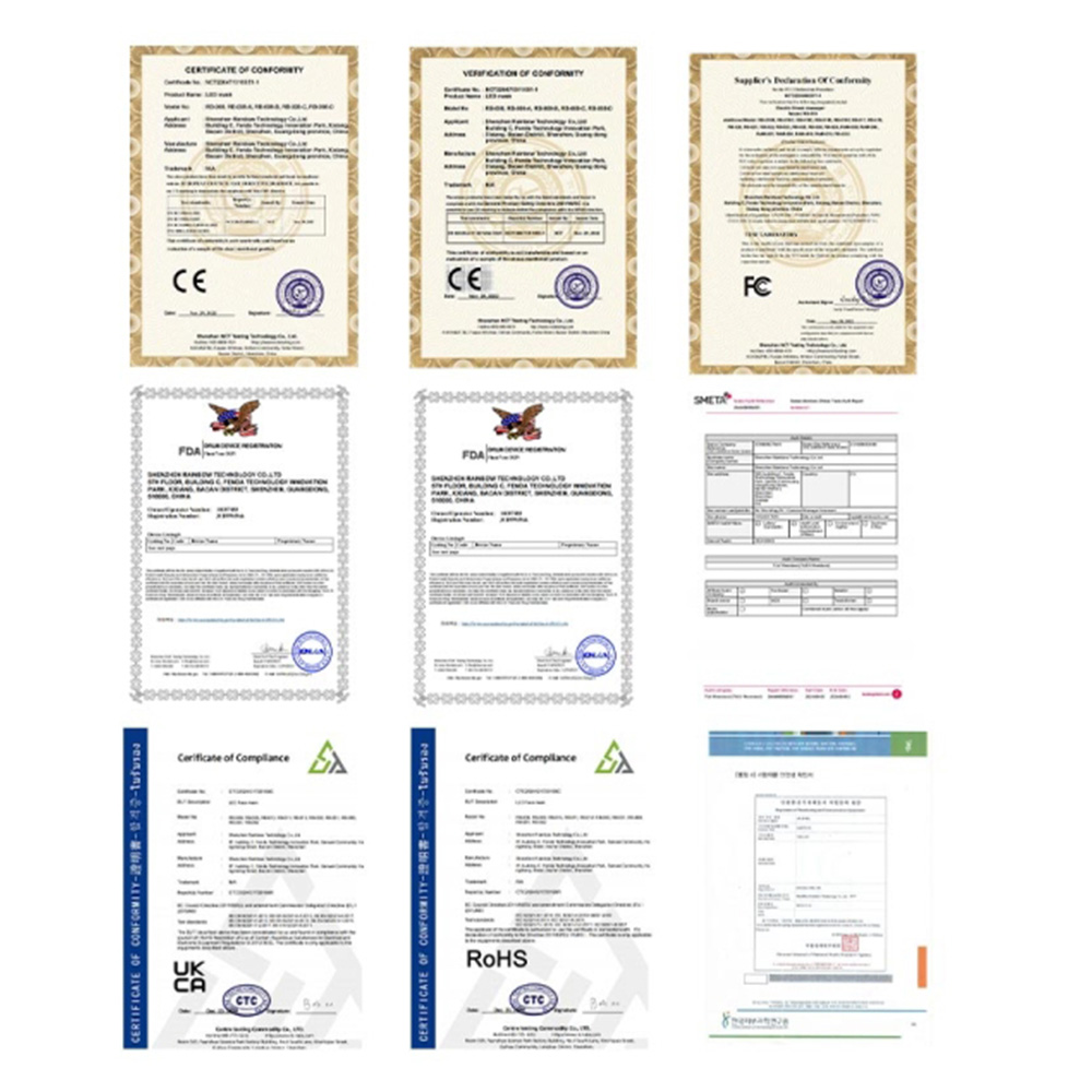 FDA 510(k) Documentation — CANTOPLED Red Light Therapy Mask FDA 510(k) documentation for a CANTOPLED red light therapy mask, available for partner review during sourcing