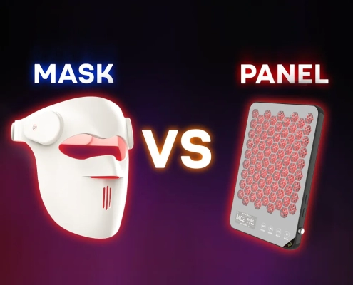 Red Light Therapy Mask vs Panel: Which One Is Right for You?