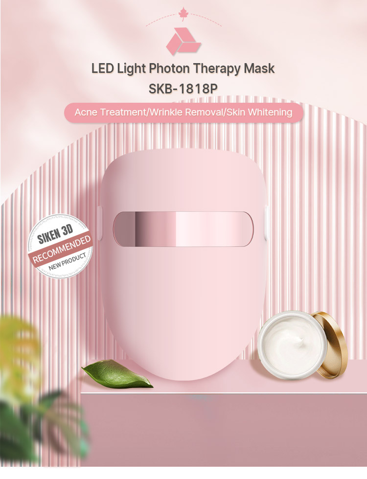 SKB-1818P Wireless LED Facial Therapy Mask